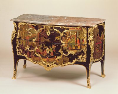 Une commode Louis XV, vers 1745 - Pierre Roussel